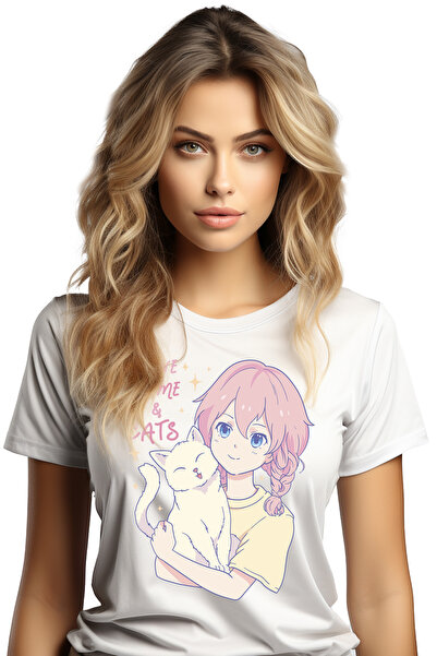 StoryGift Romania Tricou Femei Personalizata Pentru Iubitorii de Anime si Pis...