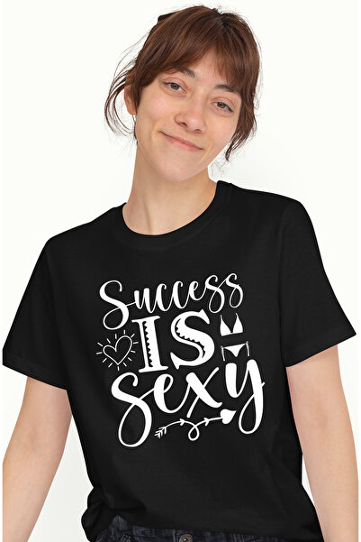 StoryGift Romania Tricou Femei cu inimioara si textul "Success is sexy" - suc...