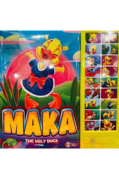 Editura Dorinta Sound Book: Maka. The ugly duck