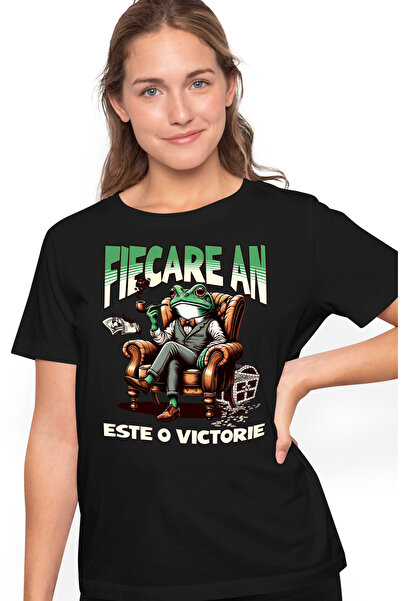 StoryGift Romania Tricou Femei Fiecare an este o victorie, antreprenor, aface...