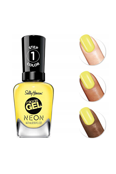 Sally Hansen Miracle Gel Neon Oje , UV Lambasız Kalıcı Oje Dayanıklılığında 14.7 ml