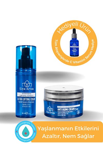 Liya Arven Anti-Aging Cream with Anti-Aging and Anti-Wrinkle Moisturizing Effect