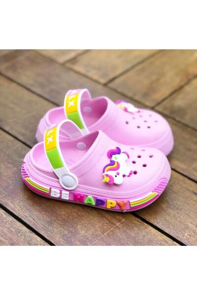 minibonito صندل بناتي بنعل غير قابل للانزلاق على شكل وحيد القرن