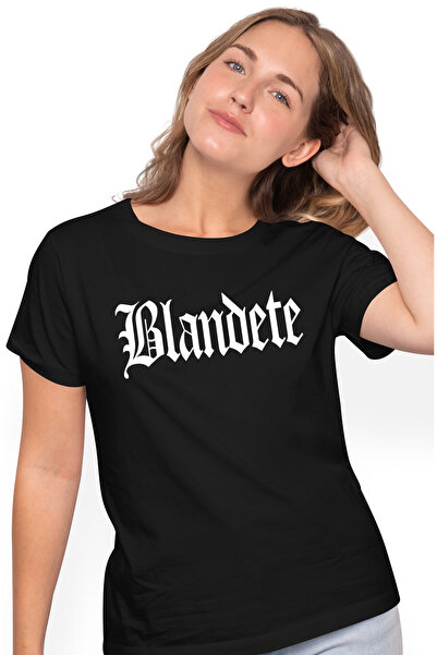 StoryGift Romania Tricou Femei Blandete, Mesaj Motivational, Cuvant, Text Ins...