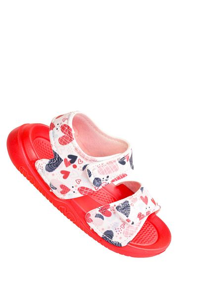 minibonito Sandale pentru fete cu velcro imprimate
