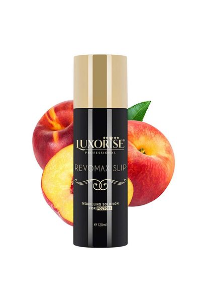 LUXORISE Soluție de modelare Polygel RevomaxSlip, Piersică 120ml