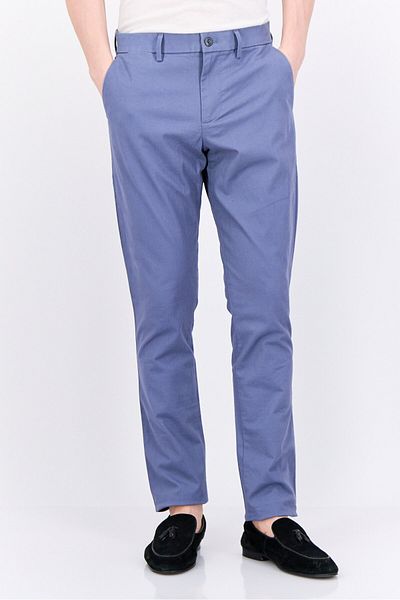 GAP Men Slim Fit Solid Chino Pants, Sage Blue