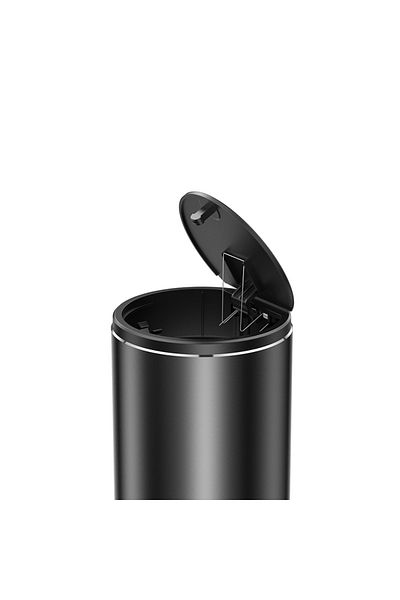 Baseus Baseus Car Dust Bin - Compact 500ml Trash Can for Car, Office, with 90 Garbage Bags – Black