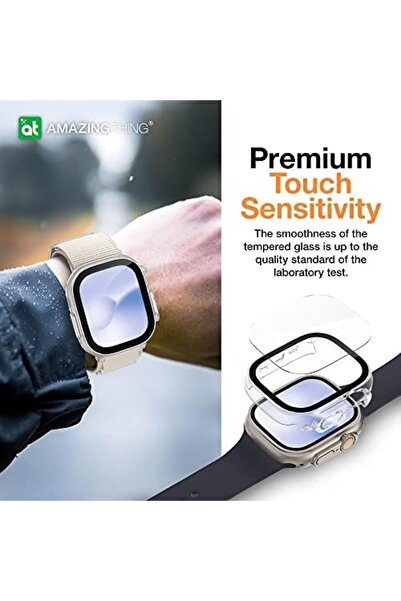 Amazingthing Marsix Case For Watch Ultra 49mm (Transparent)