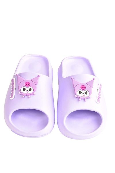 minibonito Papuci cu talpă anti-alunecare Kuromi My Melody pentru fete Papuci pentru piscină, plajă, mare