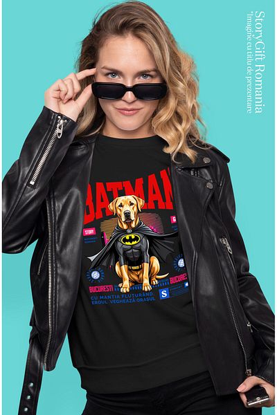 StoryGift Romania Tricou Femei cu Inima Colorata cu Casca De Protectie Pe Bicicleta Plimbare Super,Black_XL
