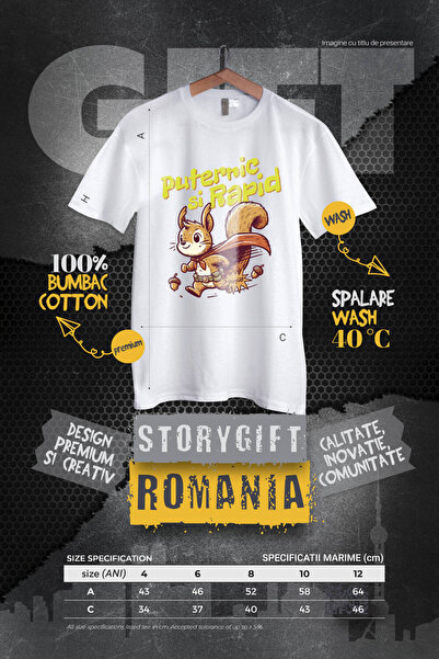 StoryGift Romania Tricou Copii cu Meci De Box Intre Statui Masculine Stil grecesc Manusi Rosii Sup,White_6ANI