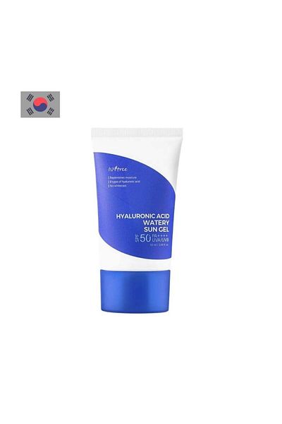 Isntree Hyaluronic Acid Skirt 50ml - Sunscreen with a physical filter and a light matte finish