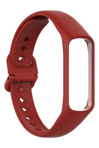 Dmay Samsung Galaxy Fit 2 (R220) Akıllı Bileklik Uyumlu Silikon Kordon Kayış