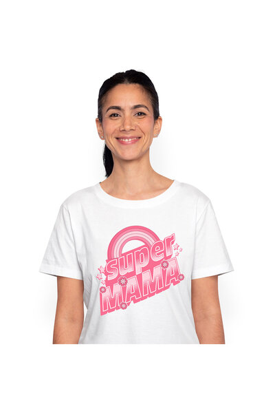 StoryGift Romania Tricou Femei cu Curcubeu Colorat, Familie Iubire Eterna, Dr...