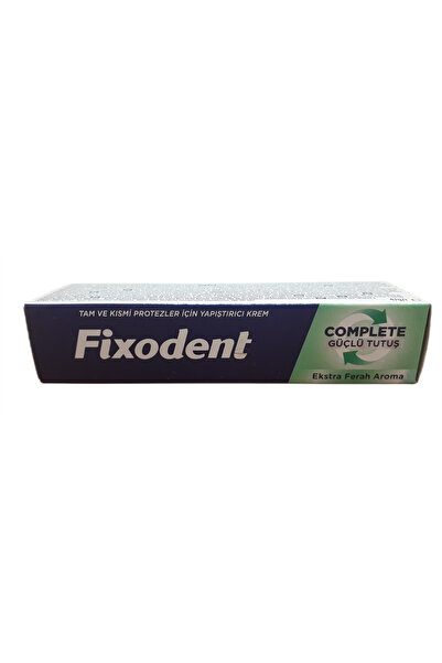 Fixodent COMPLETE GÜÇLÜ TUTUŞ EXTRA FERAH AROMA PROTEZ YAPIŞTIRICI KREM 47 GR