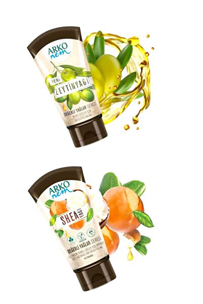 ARKO Değerli Yağlar Shea Ve Zeytin Yağı Içeren Bakım Kremi Seti