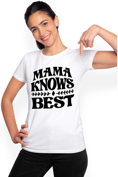 StoryGift Romania Tricou Femei pentru o mama iubita si apreciata - stie cel m...