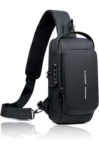 Generic Anti Theft Sling Bag, Waterproof Crossbody Bags for Women, Shoulder Backpack Motorcycle Bag,