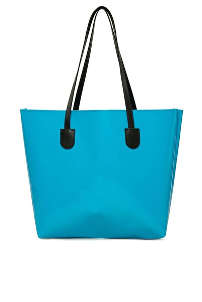 Bagmori Blue Women's Beach Bag Printed Beach Bag M000008612