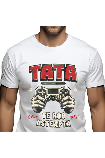 StoryGift Romania Tricou Barbati cu Maini De Barbat Cu Maneta De Jocuri Video...