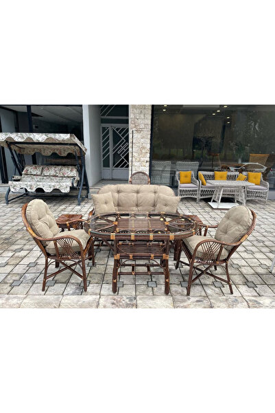 Çetinkaya Bambu Bahçe Mobilyası