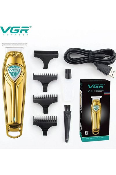 VGR Professional Rechargeable Hair Trimmer Multicolour