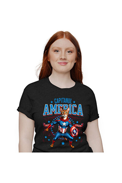 StoryGift Romania Tricou Femei cu Abisinian / Abyssinian Pisica In Costum de ...