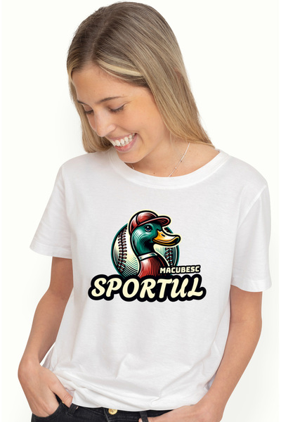StoryGift Romania Tricou Femei Rata iubitoare de baseb4ALL sport haios animal...