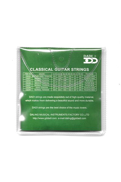 Dadi Classical guitar string set, Dadi CG231, nylon, normal tension