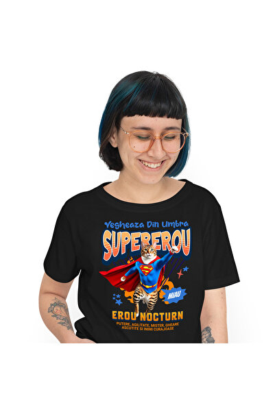 StoryGift Romania Tricou Femei cu Supereroi Personaje Maraton Alergator Prega...