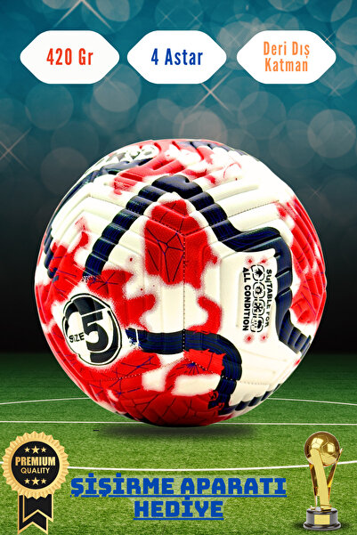 İMVULA Futbol Topu Dikişli Halı Saha Ve Sert Zemine Uygun