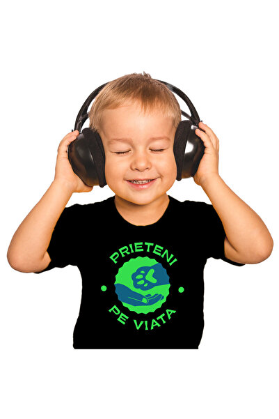 StoryGift Romania Tricou Copii cu Labuta De Animal Si Mana Umana Cei mai Buni...