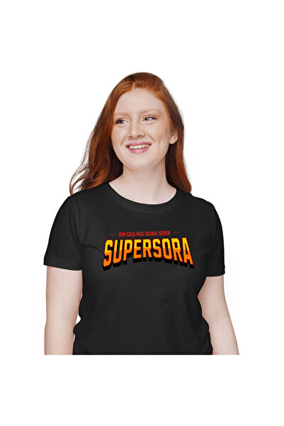 StoryGift Romania Tricou Femei cu Designe Stil Super erou Copii, Familie, Dra...