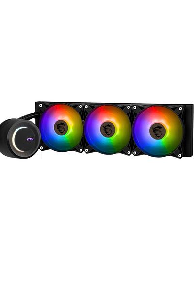 MSI مبرد سائل لمعالج Mag Coreliquid E360 مقاس 360 مم باللون الأسود