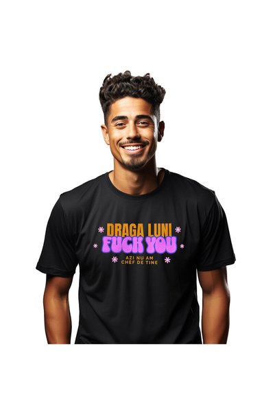 StoryGift Romania Ανδρικό T-shirt με αστείο μήνυμα στα Ρουμάνικα, πολύχρωμα λ...