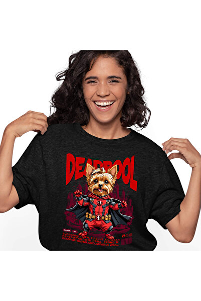 StoryGift Romania Tricou Femei cu Caine Gras Haios In Pozitie De Yoga Relaxar...