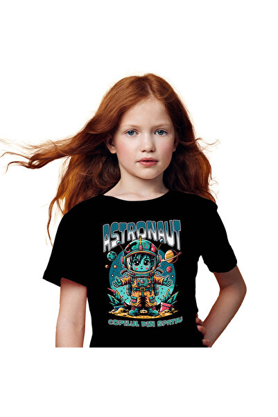 StoryGift Romania Tricou Copii cu Copil In Costum De astronaut Din Vechituri ...