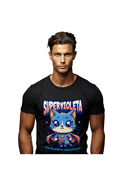 StoryGift Romania Tricou Barbati cu Minge De Fotbal American Animata Pe Teren...