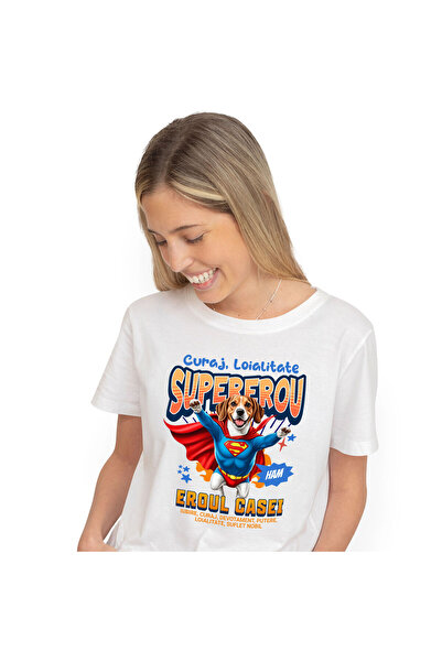StoryGift Romania Tricou Femei cu Rachete Tenis Iubitorii De Supereroi Person...