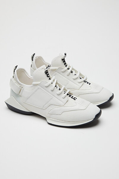 MELSU Elise Beyaz Γυναικεία Sneakers - Αθλητικά Παπούτσια