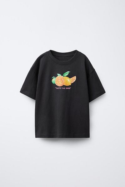 The Champ Clothing Тениска за момичета от 100% памук с щампа Taste Zing