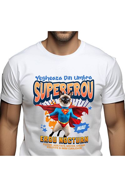 StoryGift Romania Tricou Barbati cu Jucator Profesionist De Baschet Legare Siret Supereroi Persona,White_XS
