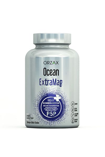 Ocean Extramag Triple Combination P5P - 120 Tablets