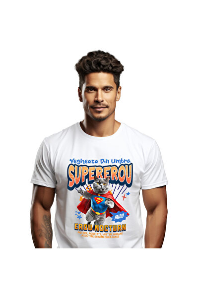 StoryGift Romania Tricou Barbati cu Urs Puternic Cu Maiou Ridicand Greutati S...