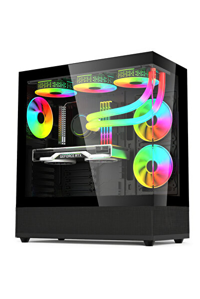 IZOLY Cyber X40 i7 12700F 32GB DDR4 RAM 1TB M.2 SSD RTX4060 8GB 27" 200Hz 240MM SOĞUTMA Oyuncu Bilgisayarı