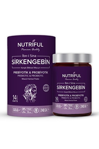 Nutriful Ibn-i Sina Sirkengebin Prebiyotik Macunu