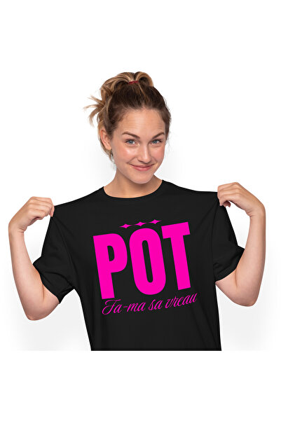 StoryGift Romania Tricou Femei cu Mesaj Motivational In Limba Romana Ignorant...