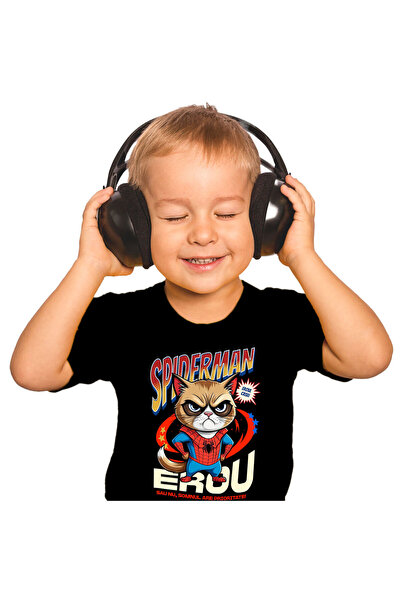 StoryGift Romania Tricou Copii cu Pisica Morocănoasă / Grumpy Cat Pisica In C...