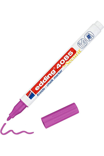 Edding 4085 Liquid Chalk Pen Raspberry for Blackboard and Glass